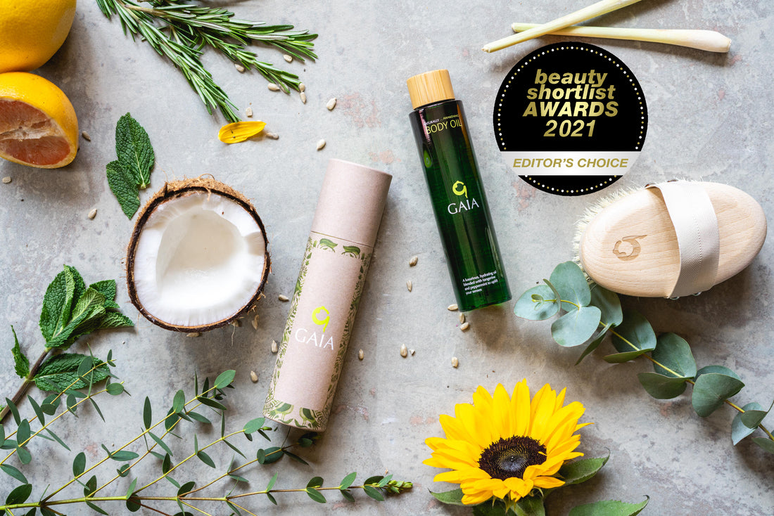 GAIA recognised in the Beauty Shortlist Awards 2021