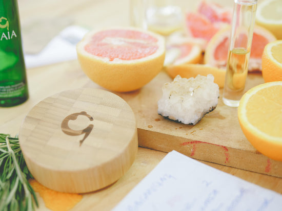 Crystal infused products